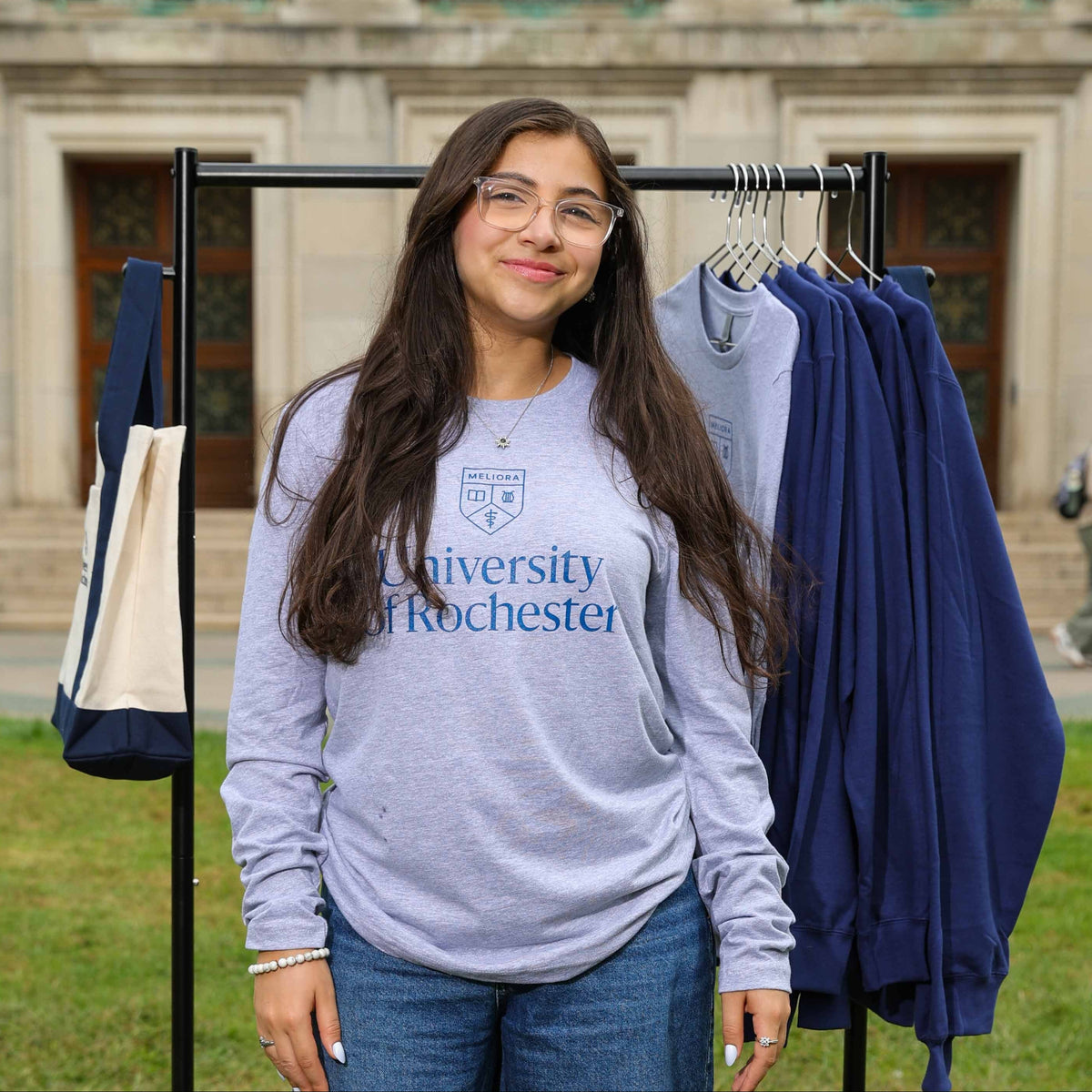 URochester Women's Long Sleeve Tee